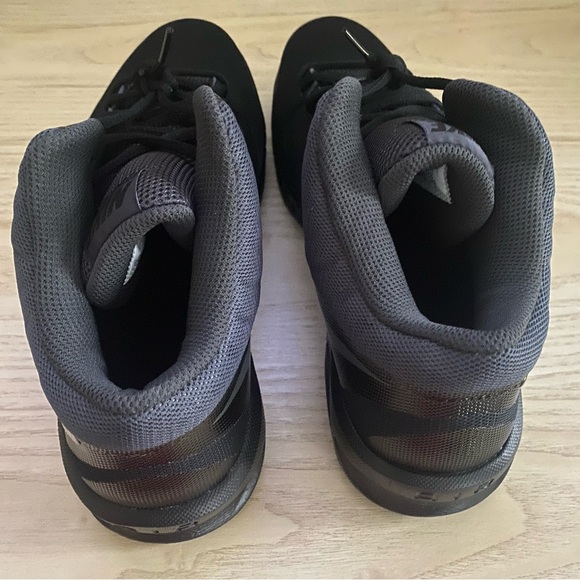 Nike Air Visi Pro VI Nubuck Basketball Shoes 749168-003, Black, Sz 11.5 - Picture 4 of 5